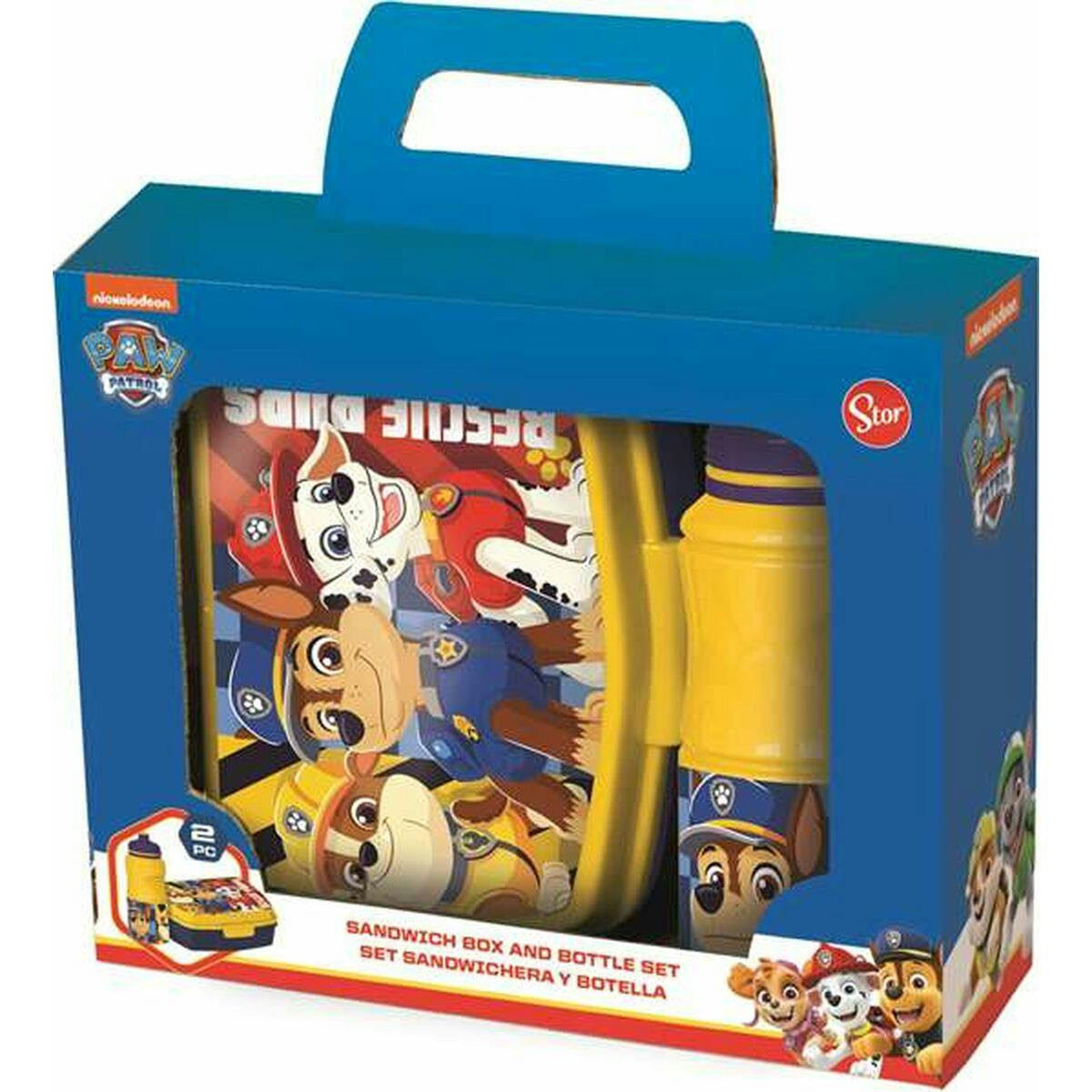 Lancheira com frasco Paw Patrol Rescue Pups