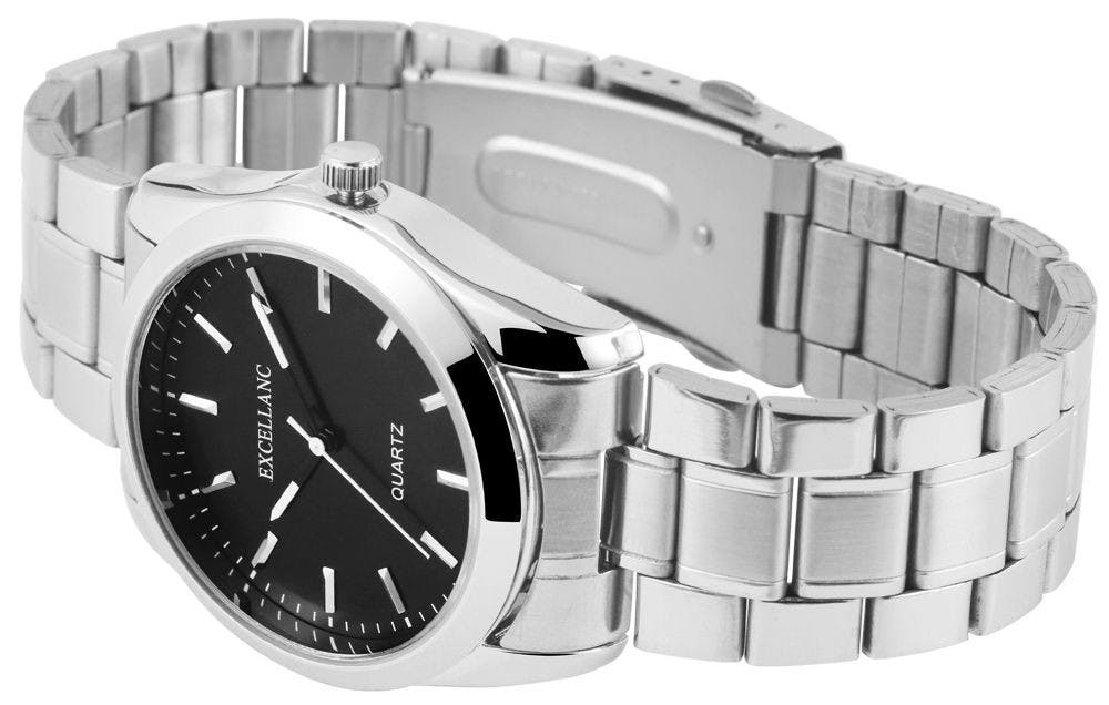 Relógio Excellanc® Homem com Bracelete em Aço Inoxidável 0007