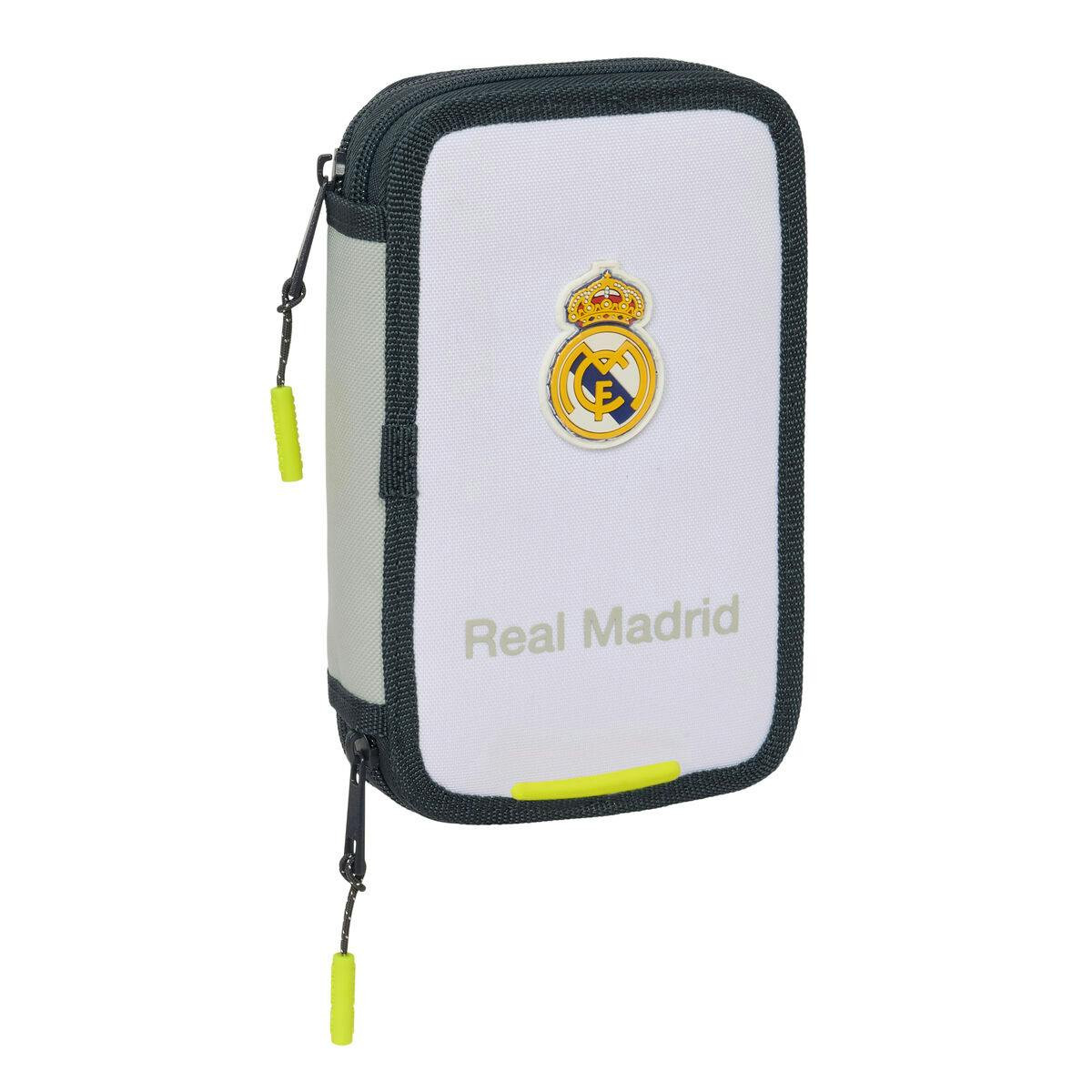 Estojo Real Madrid C.F. branco com 29 peças