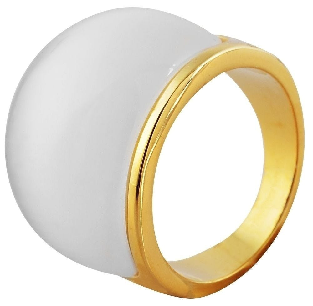 Akzent® Anel Feminino em Aço Inoxidável - Tam.62 - 0113