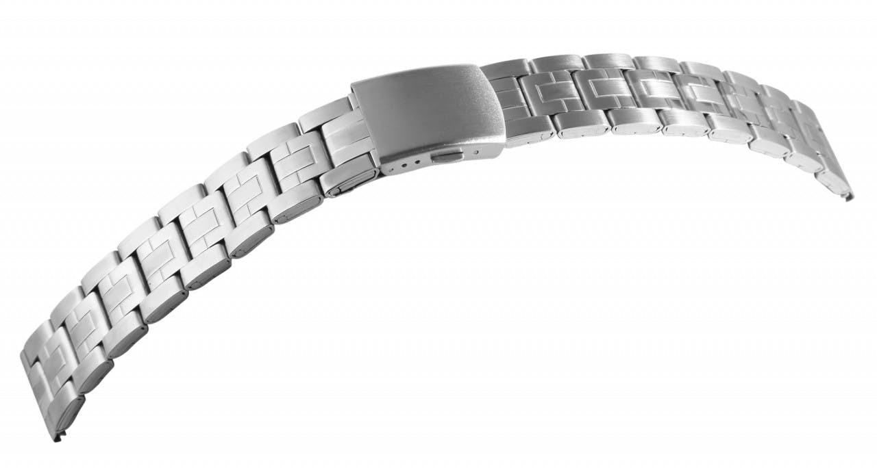 Bracelete para Relógio em Aço Inoxidável Prateada 20 mm - 8100131-200