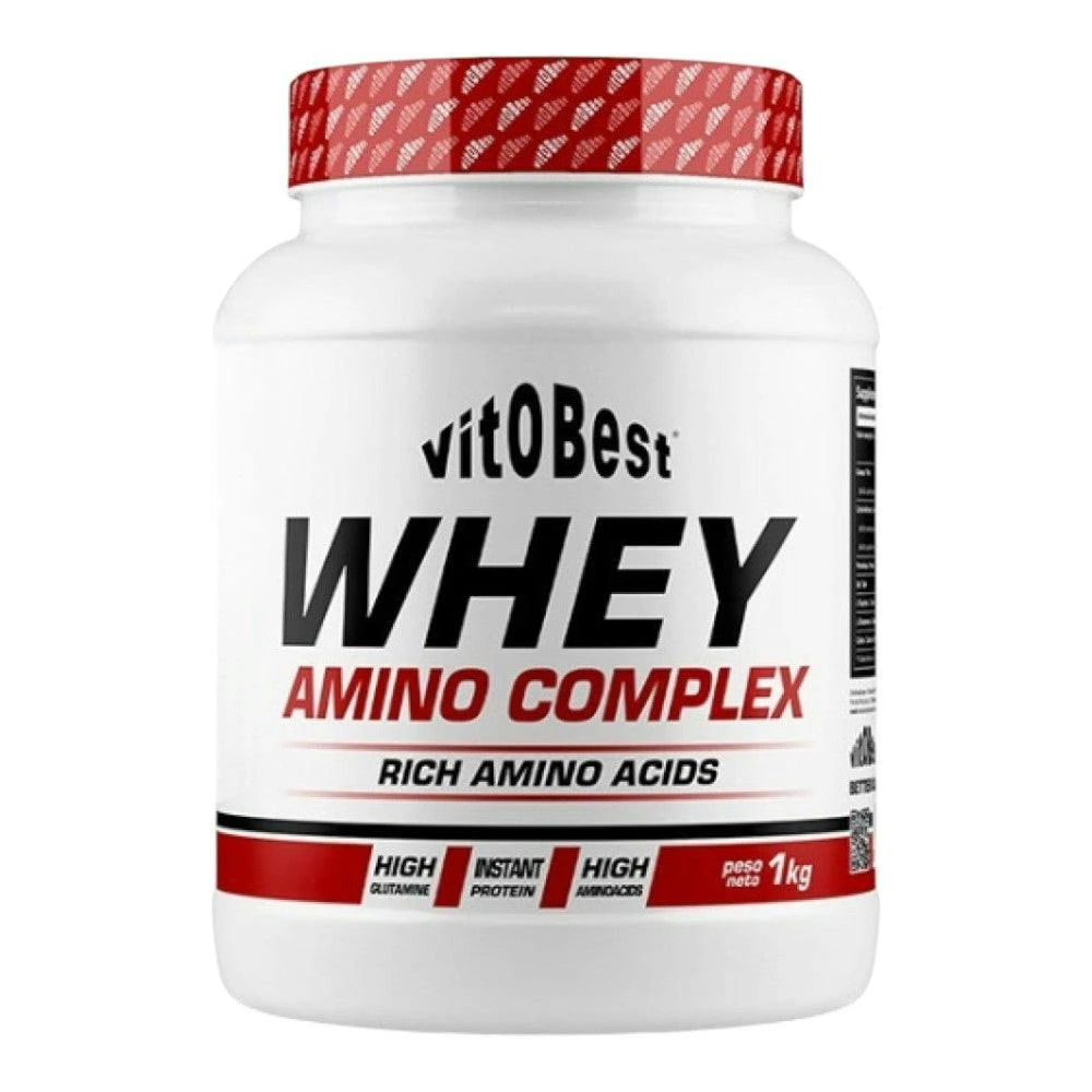 Whey Amino Complex suplemento proteico em pó sabor chocolate e outros - 1 kg
