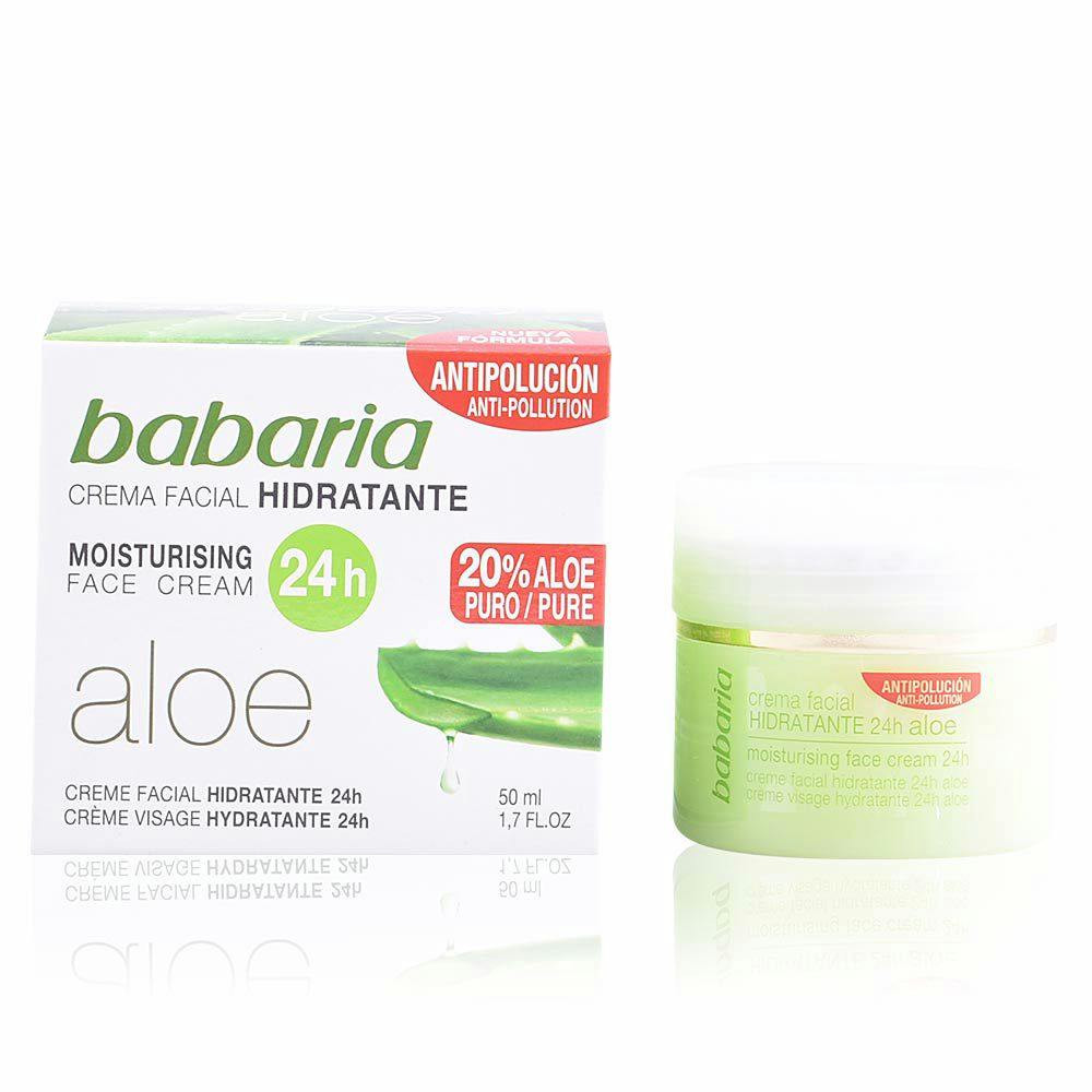 Creme de Rosto BABARIA Creme de Rosto Nutritivo Aloe Vera (50 ml)