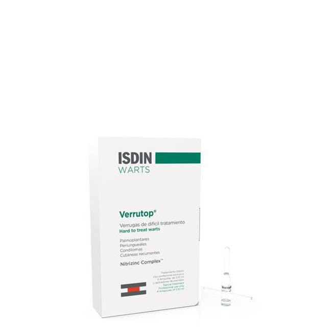 ISDIN Verrutop Hard to Treat Warts Ampoules 4x0,10ml