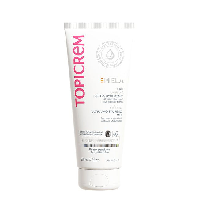 Topicrem Mela Ultra-Moisturizing Unifying Body Milk SPF15+ 200ml