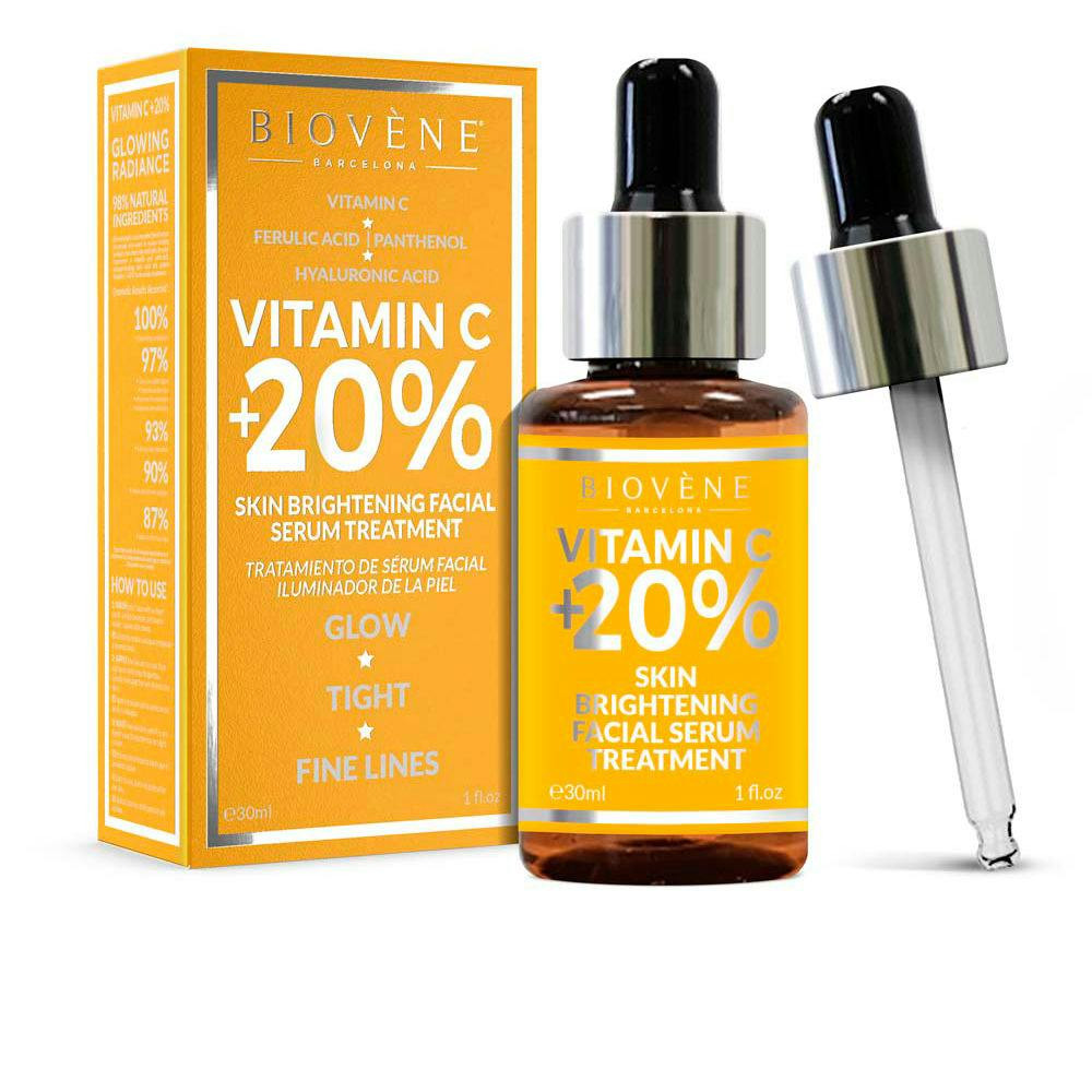 Biovène Vitamin C +20% Skin Brightening Facial Serum Treatment 30ml