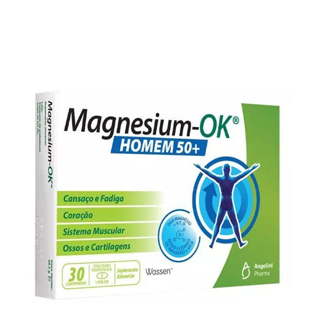 Magnesium-OK Men 50+ Tablets x30