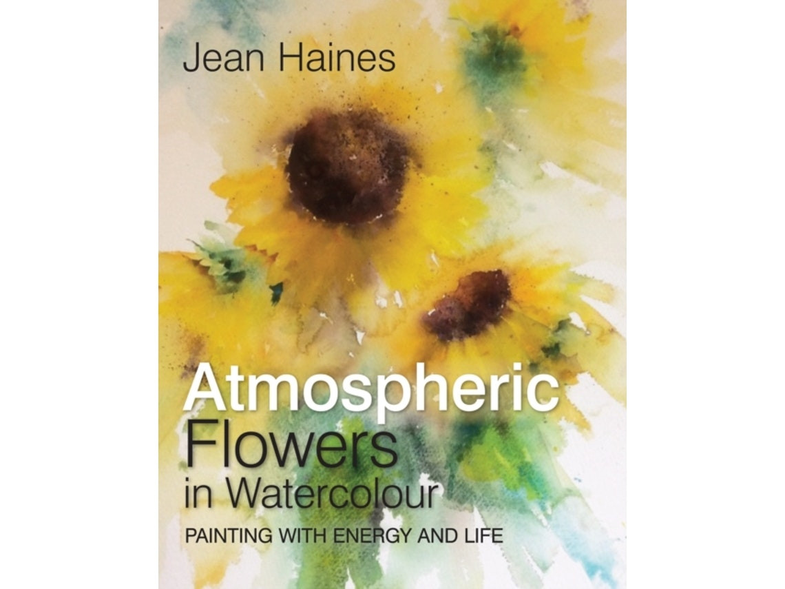 Atmospheric Flowers in Watercolour de Jean Haines (Inglés)