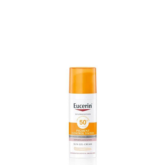 Eucerin Sun Pigment Control SPF50+ Tinted Gel Cream Light Tone 50ml