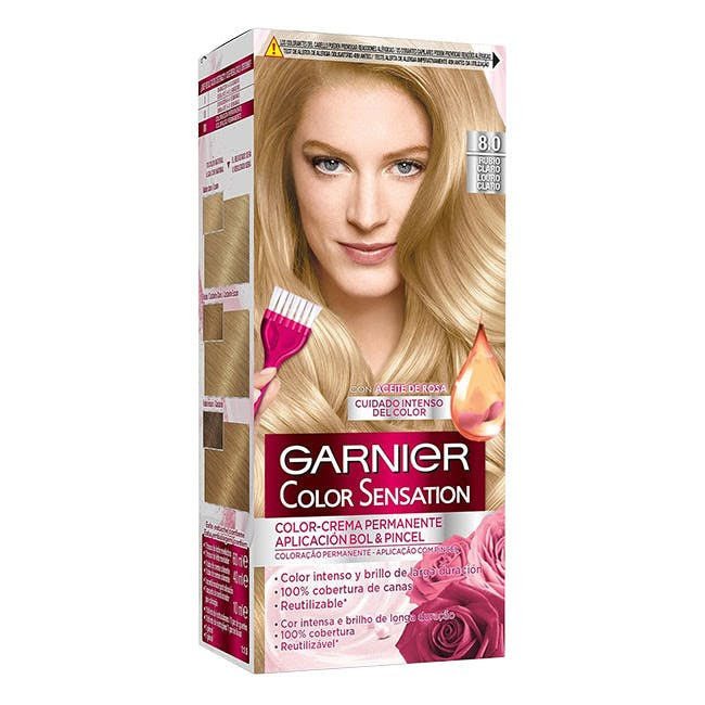 Coloração GARNIER Color Sensation N8 Rubio Luminoso