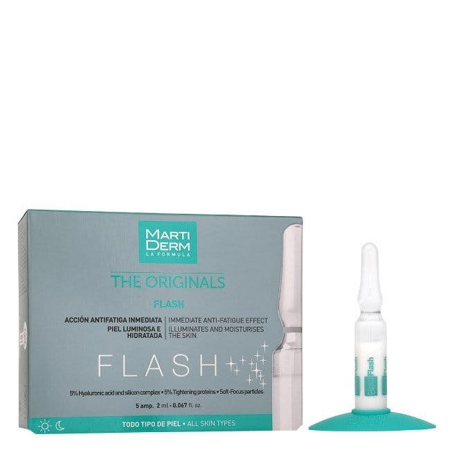 Ampolas MARTIDERM The Flash Originais (2 ml)