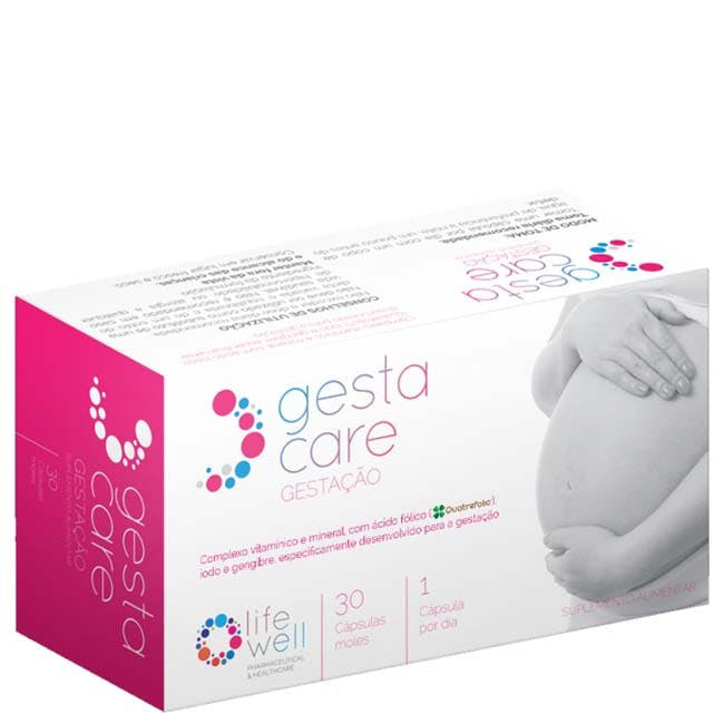 LifeWell Gestacare Pregnancy Supplement Capsules 30pc