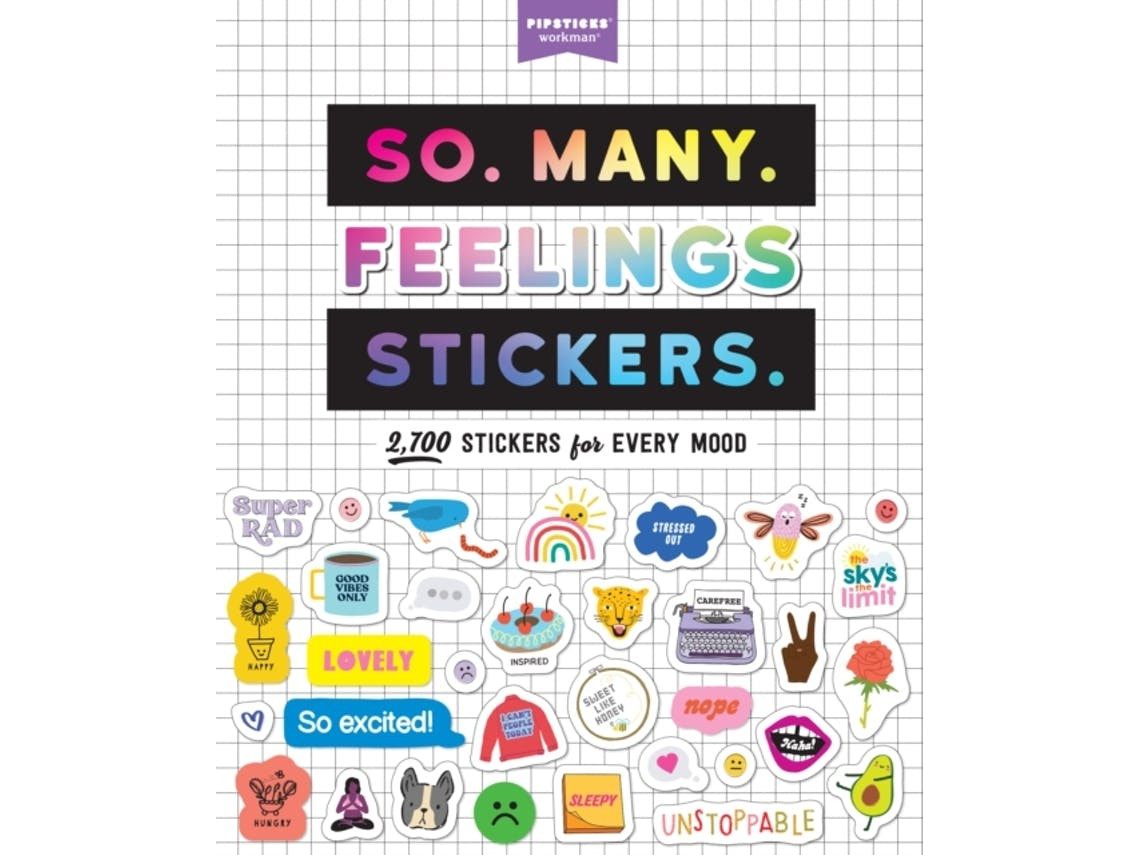So Many Feelings Stickers de Pipsticks (Inglês)