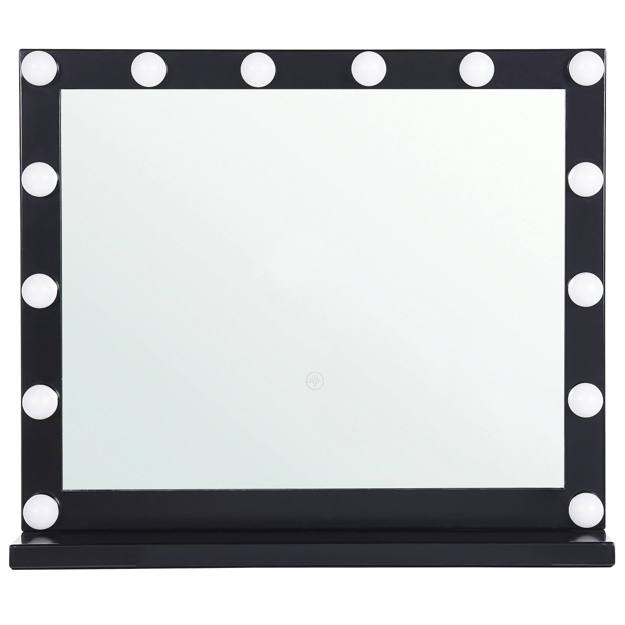 Espelho de toucador Beauvoir em ferro com luzes LED