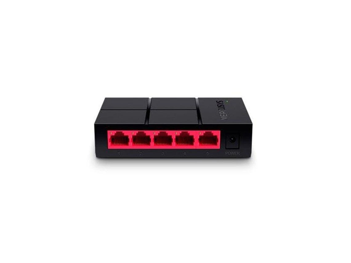 Switch 5 portas Gigabit 10/100/1000 Mbps