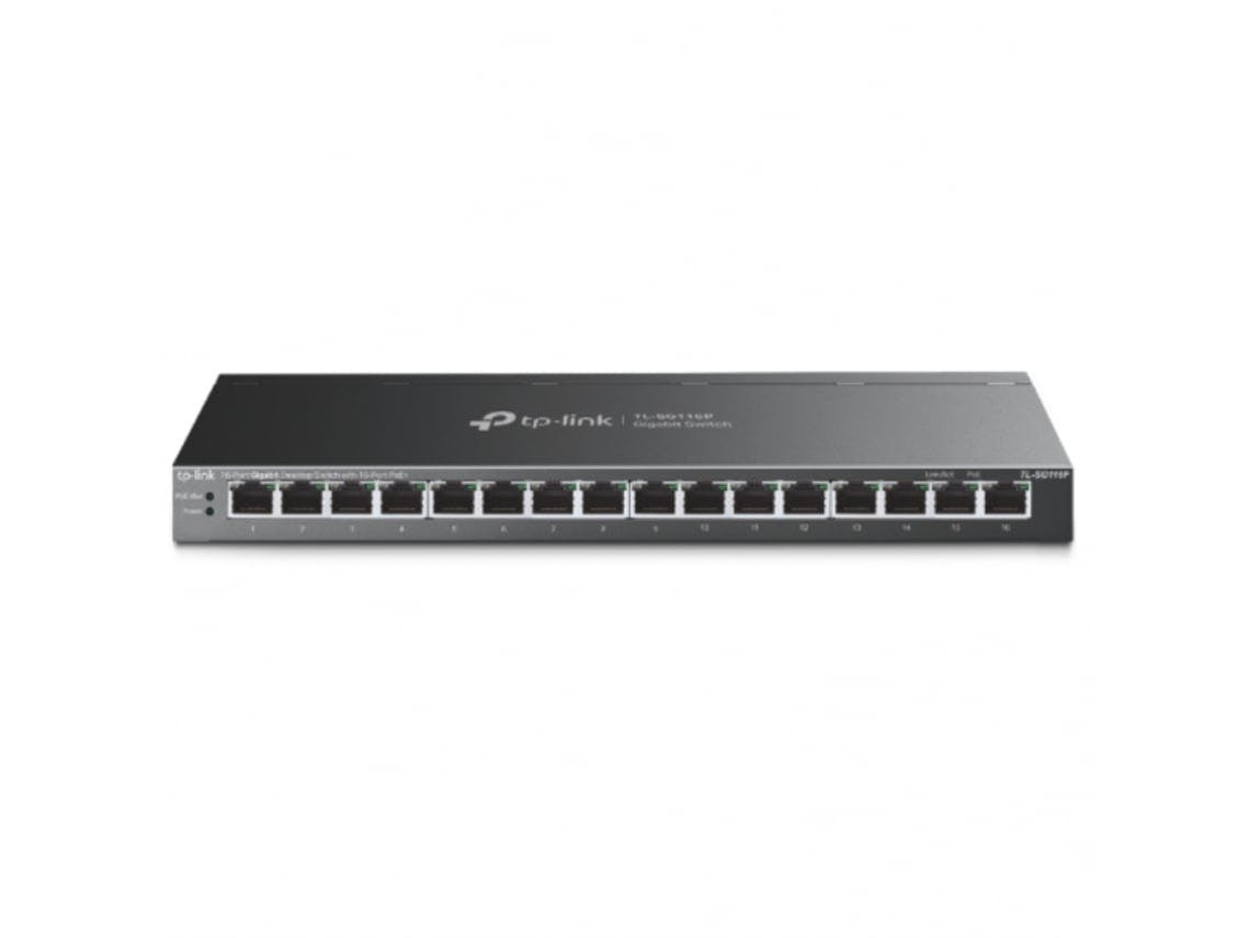 Switch 16 portas PoE+ TL-SG116P