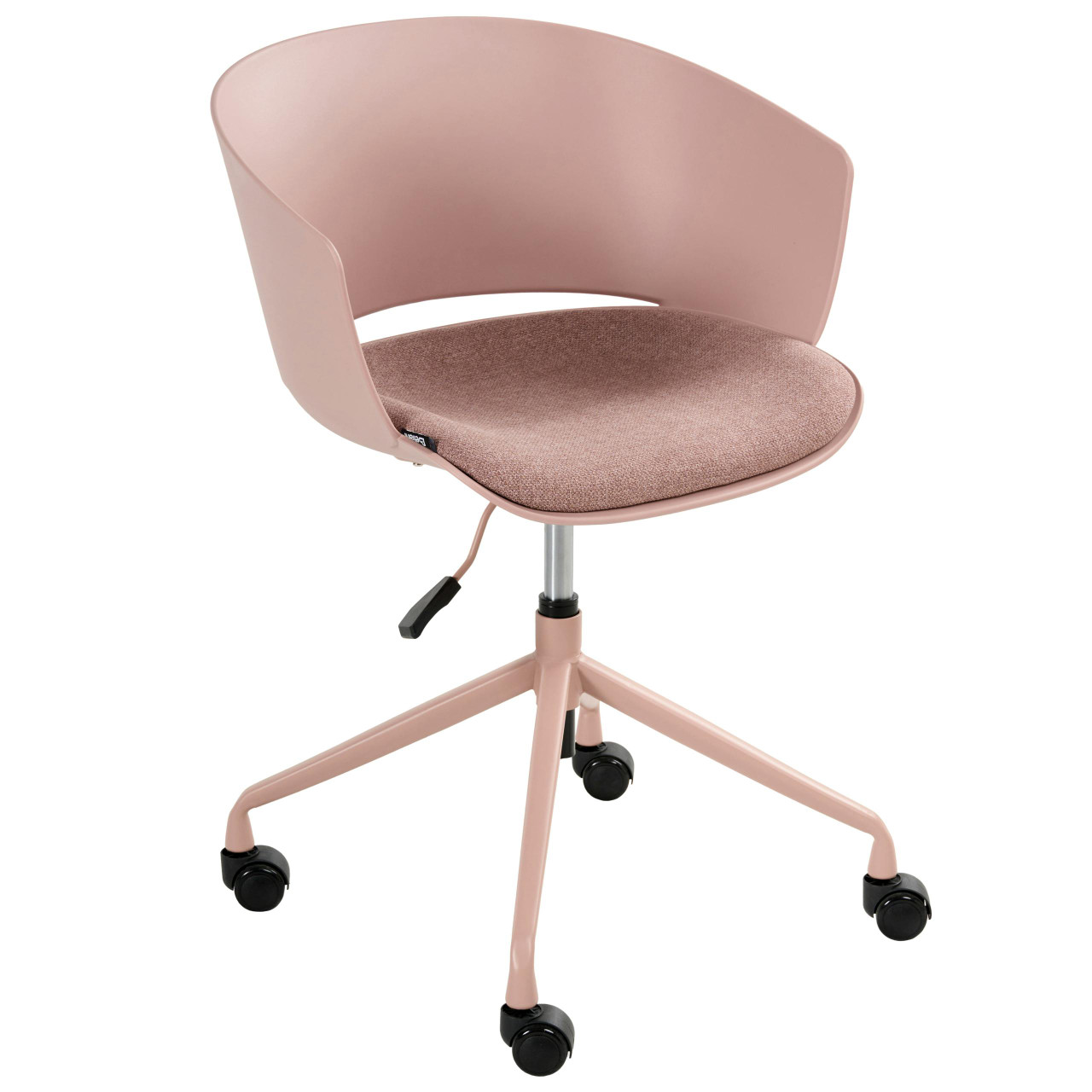 Cadeira de escritório GLEEFUL Tecido Rosa