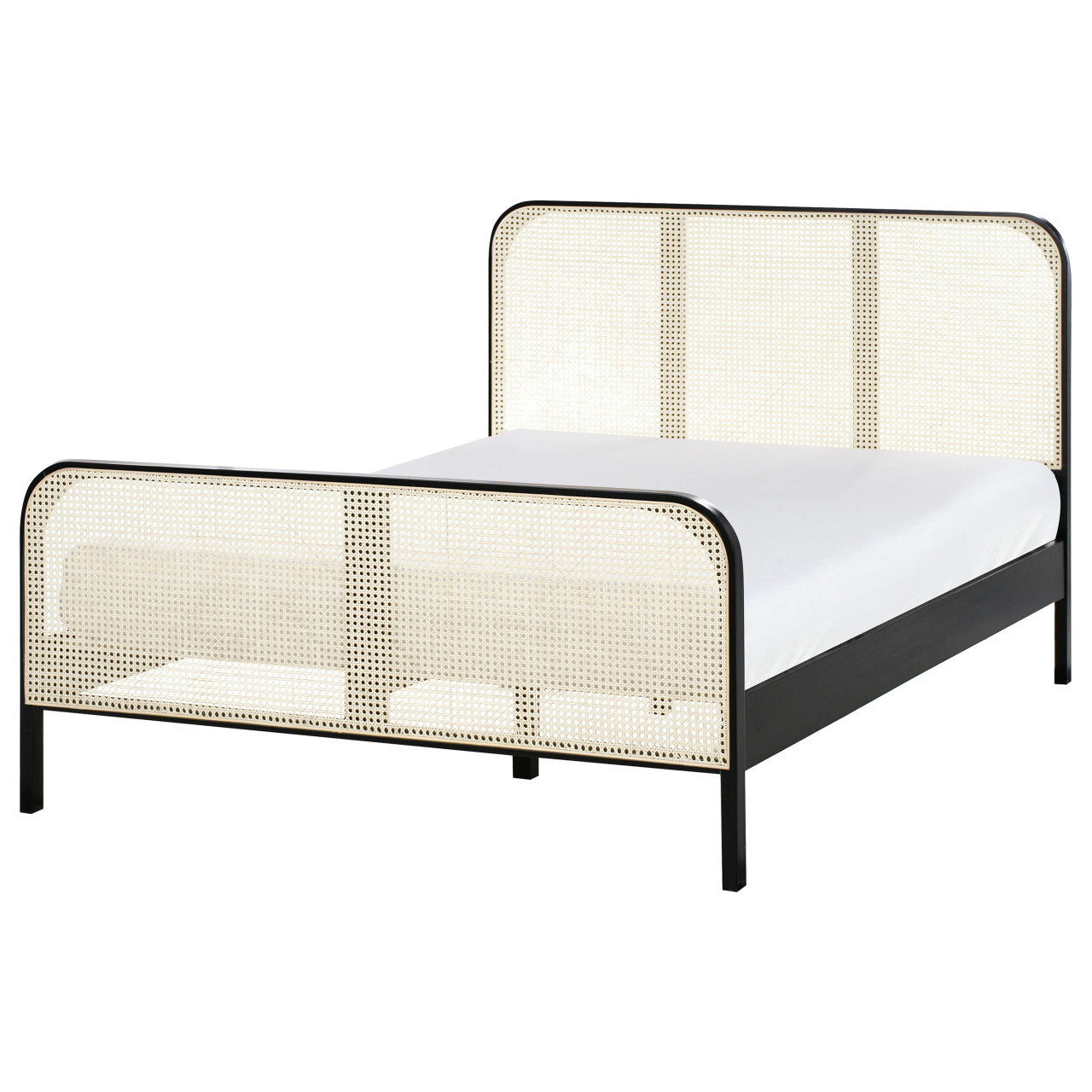 Cama Gonfaron em Madeira de Pinho com Trança Vienesa
