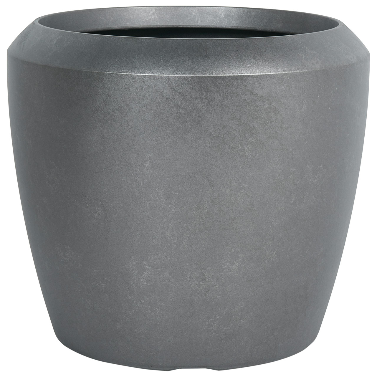 Vaso BELIANI Mycena de Poliresina Cinzento 56x56x51