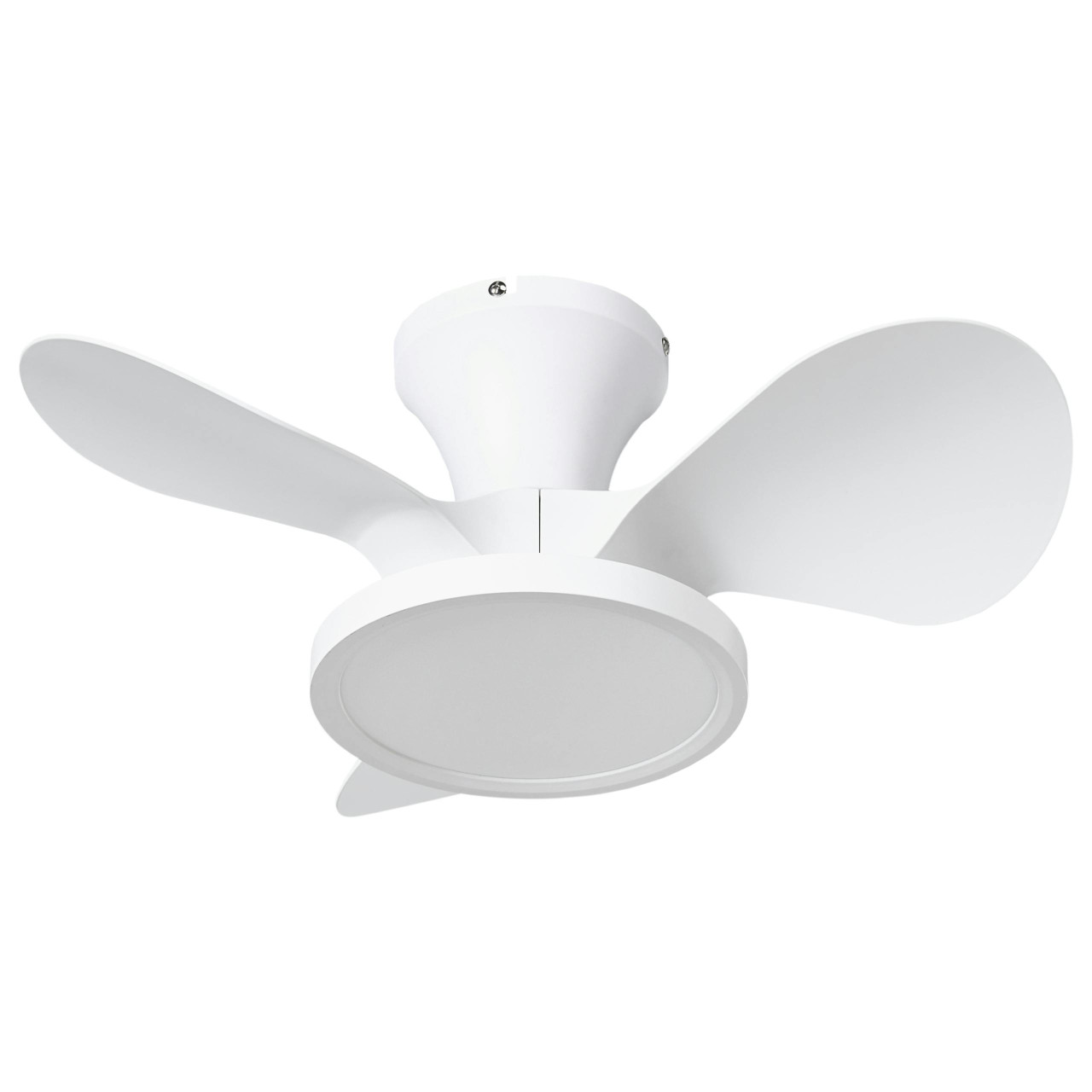Ventilador de teto com luz DOREE Branco