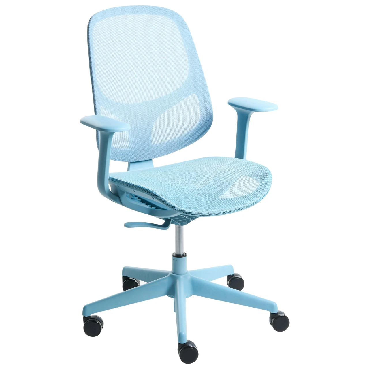 Cadeira de escritório AERI Tecido Azul claro