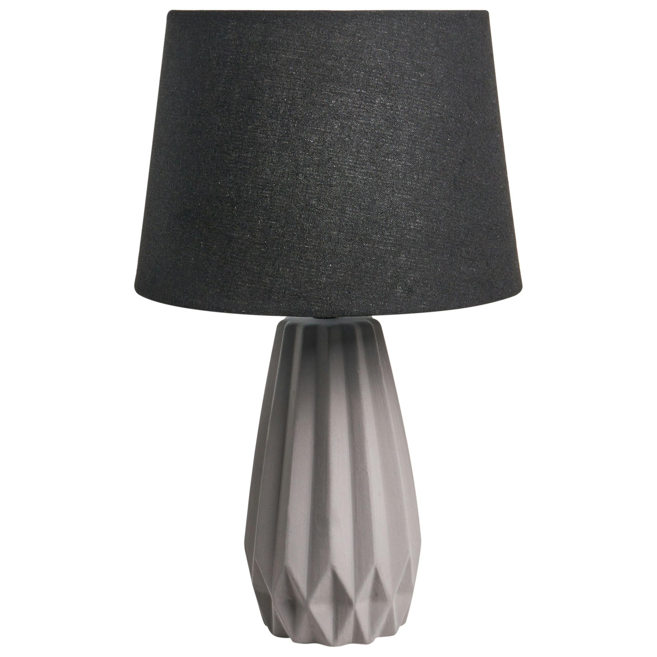 Candeeiro de mesa MONTAGUA Cerâmica Cinzento