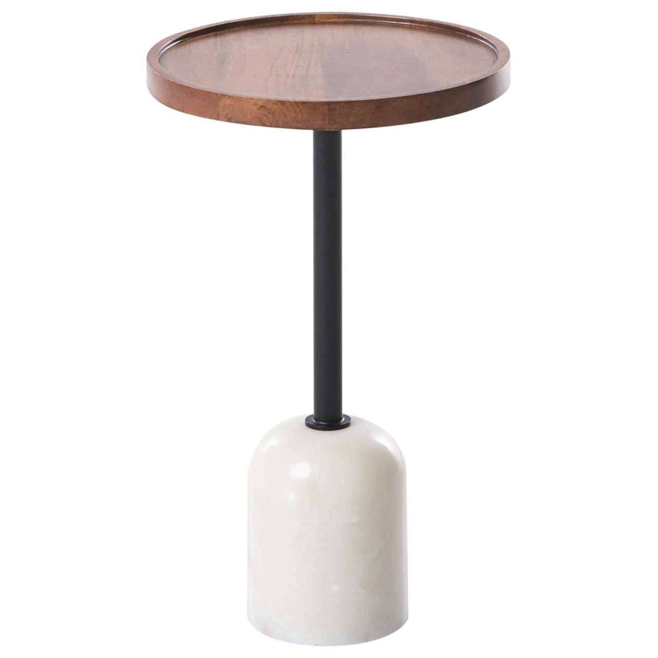 Mesa de apoio RAINY Metal Branco