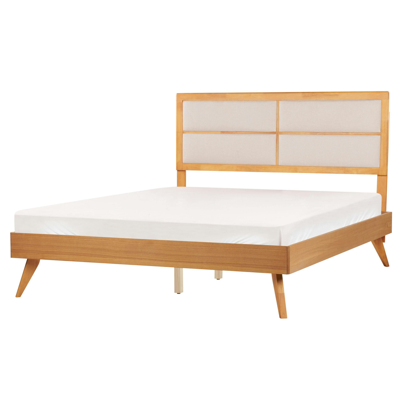 Cama POISSY 160 x 200 cm Freixo natural