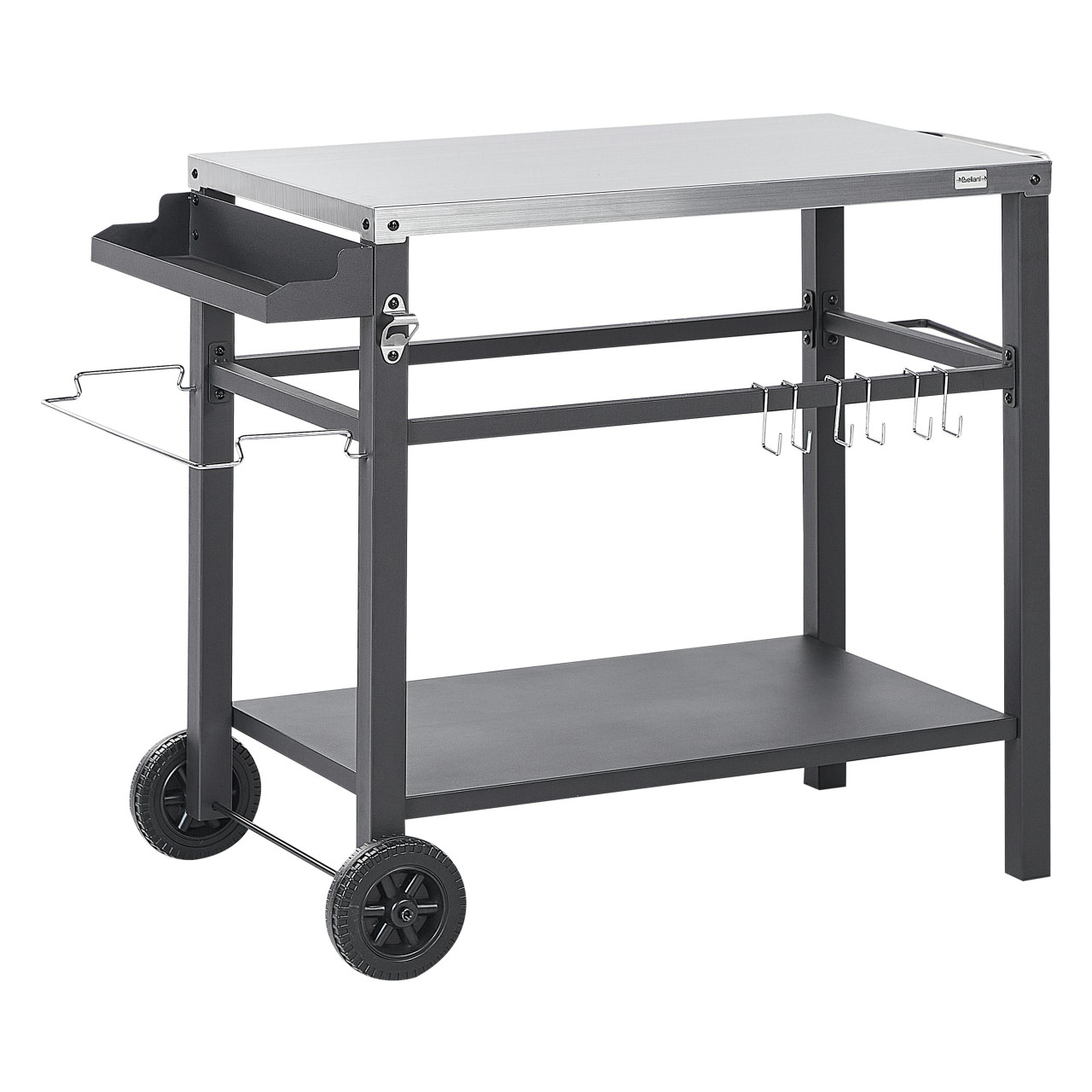 Carrito de cocina para exterior Spiazzi em aço