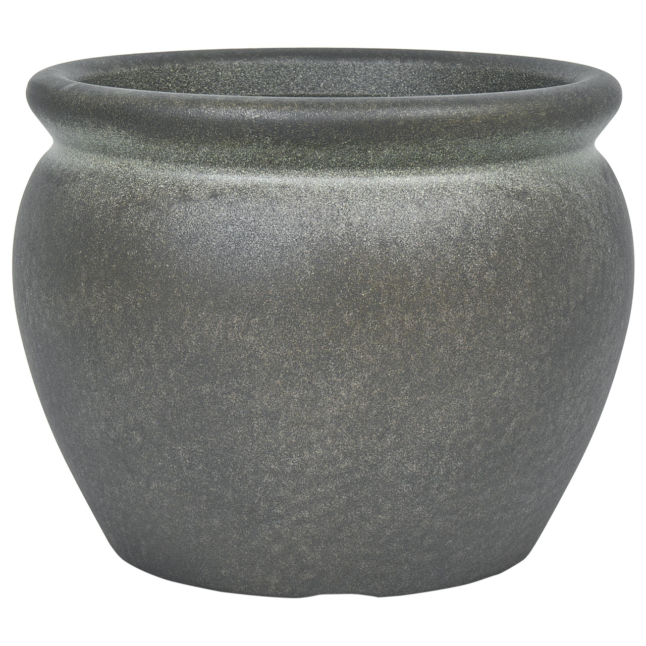 Vaso BELIANI Macedon de Poliresina Verde 45x45x38