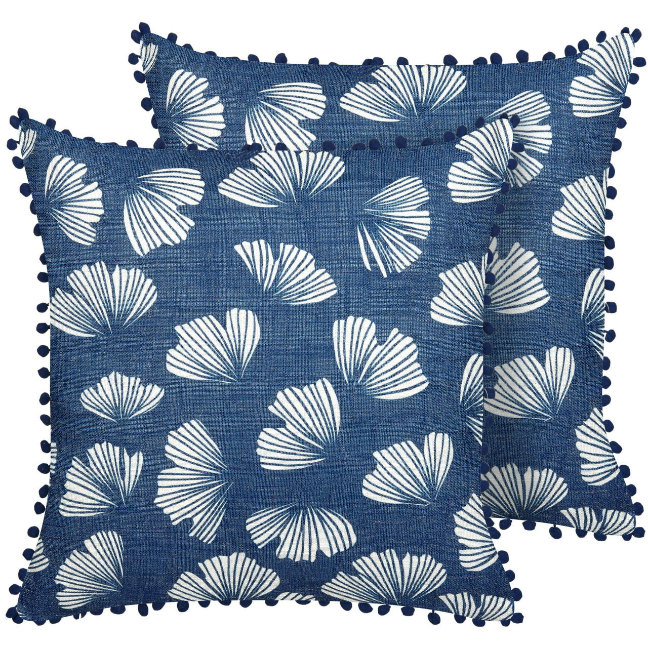 Cojins decorativos Dandelion em tela azul