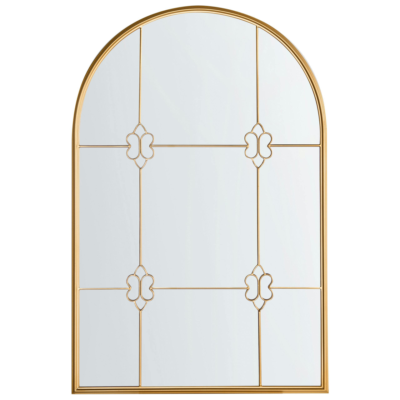 Espelho THULAY 65 cm 99 cm Dourado