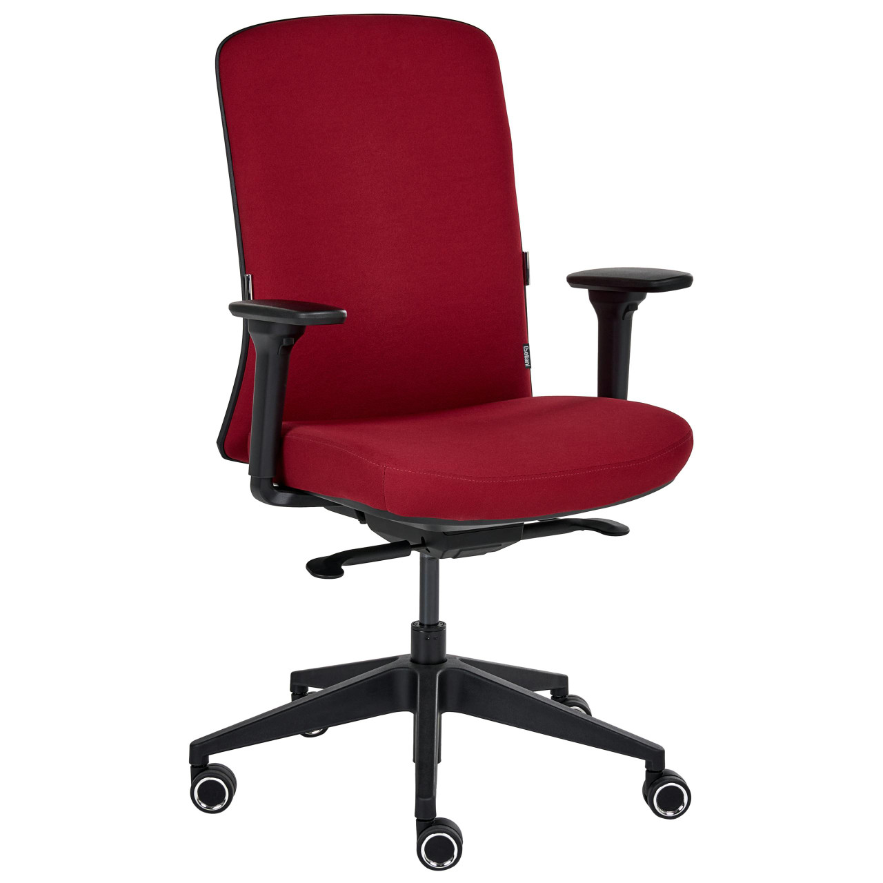 Cadeira de escritório KAMILON Tecido Vermelho escuro