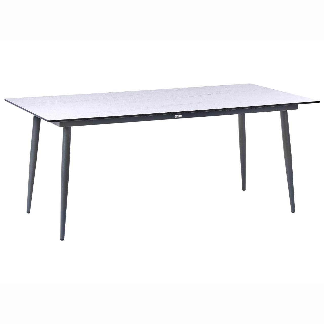 Mesa de refeição de jardim TOLENTINO 180 cm 90 cm Efeito de pedra Efeito travertino - 682281