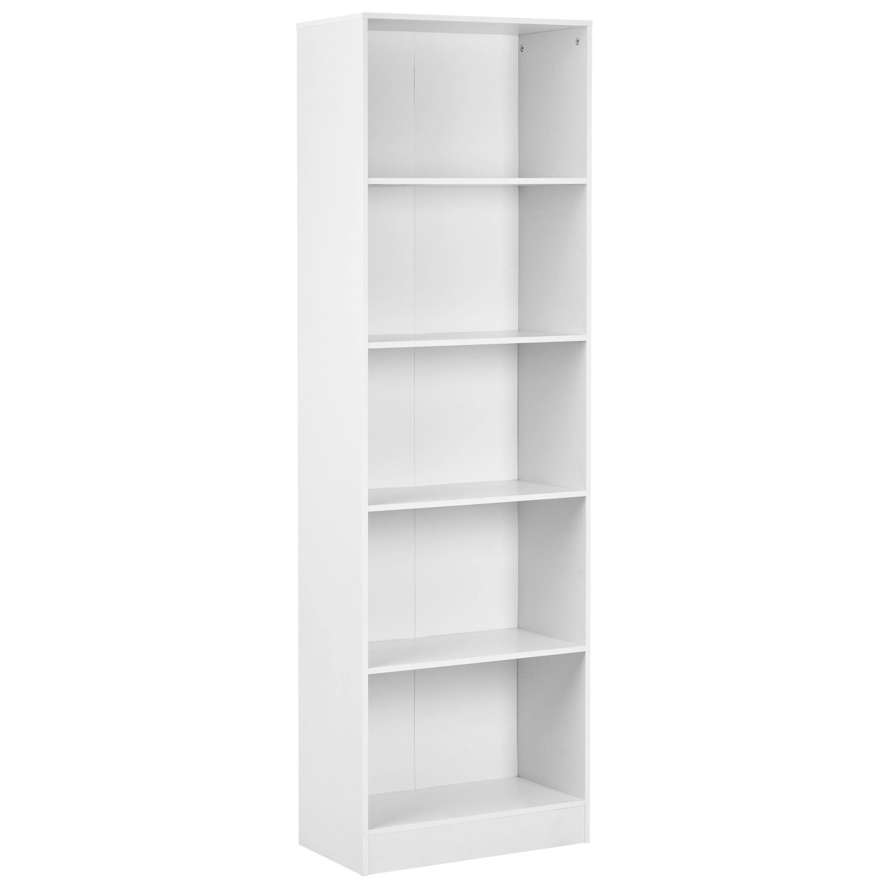 Estante com 5 prateleiras Winnipeg em painel de partículas branco