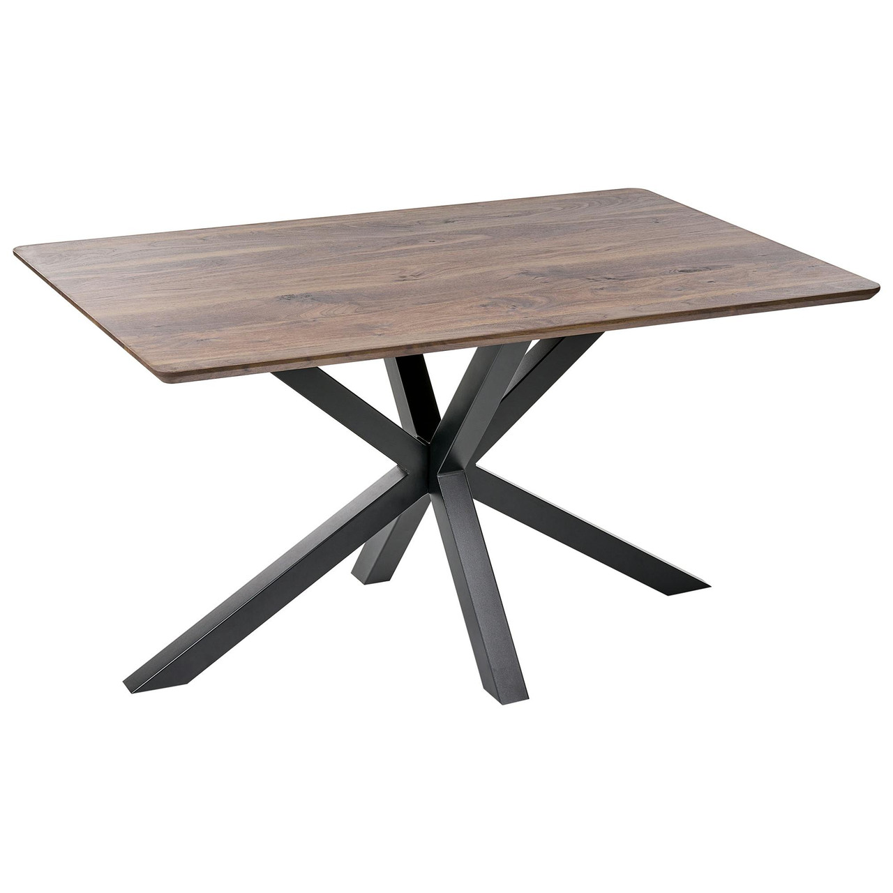Mesa de jantar BELIANI Spectra de MDF Castanho 90x140x76