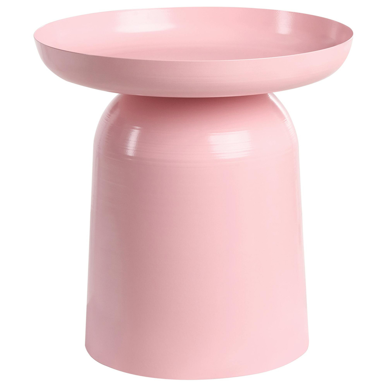 Mesa auxiliar Torrens em ferro rosa