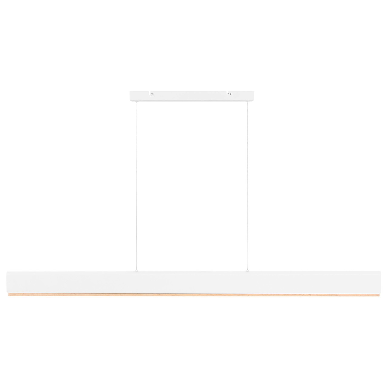 Candeeiro LED suspenso MARA Metal Branco