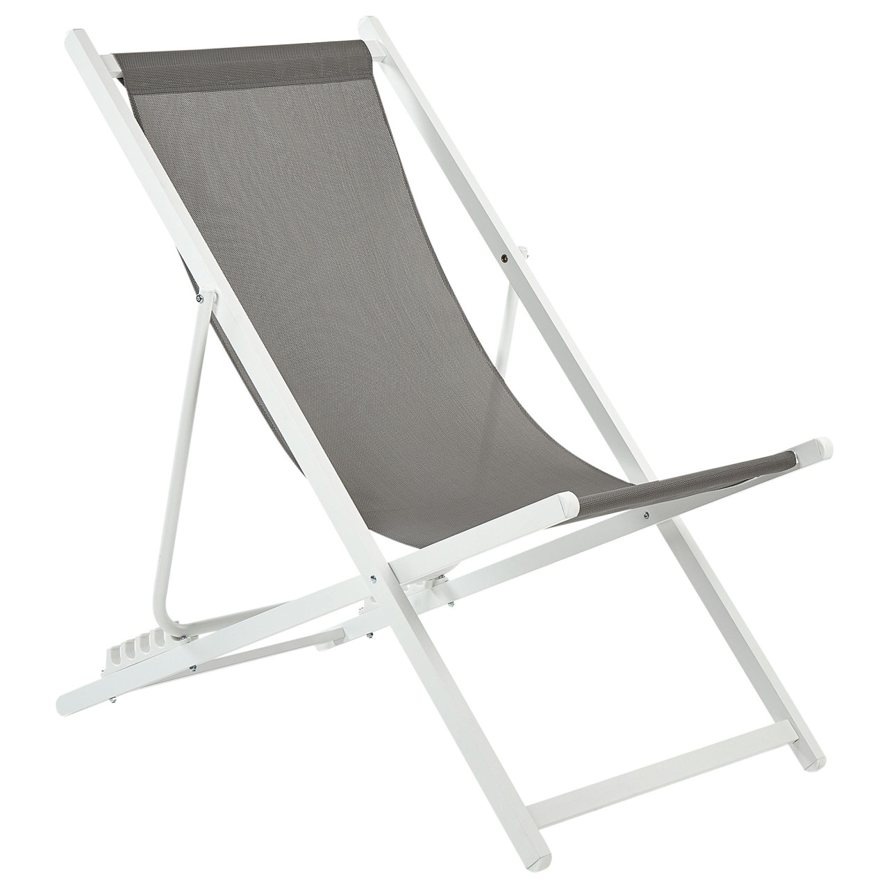 Cadeira lounge de alumínio Locri II cinzento