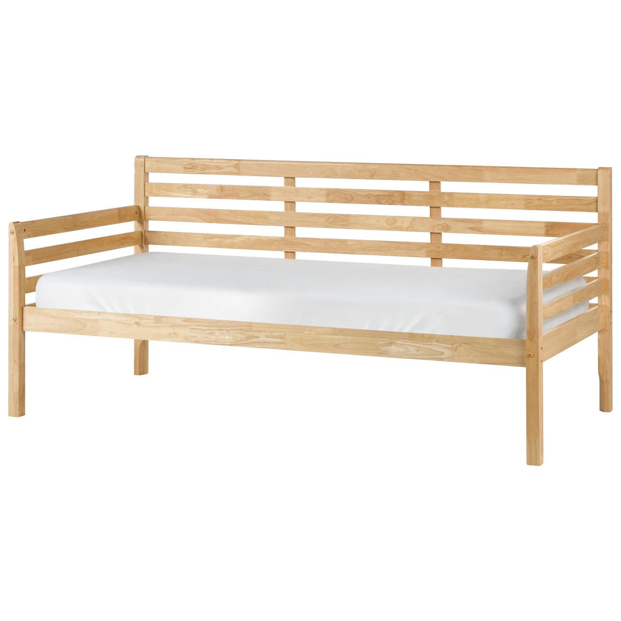 Cama de dia Madeira THEZA 90 x 200 cm Natural