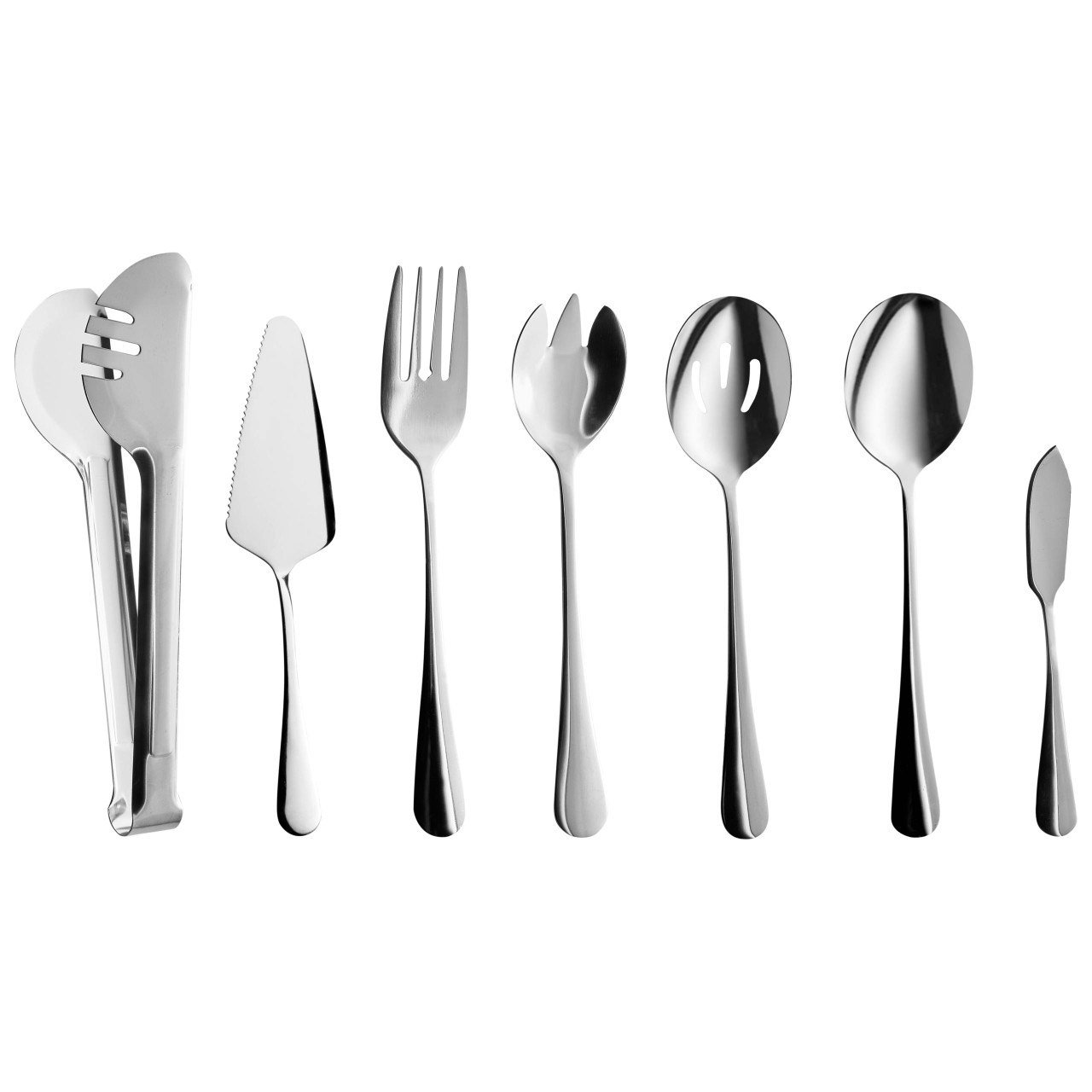 Conjunto de 7 talheres ZITI Prateado