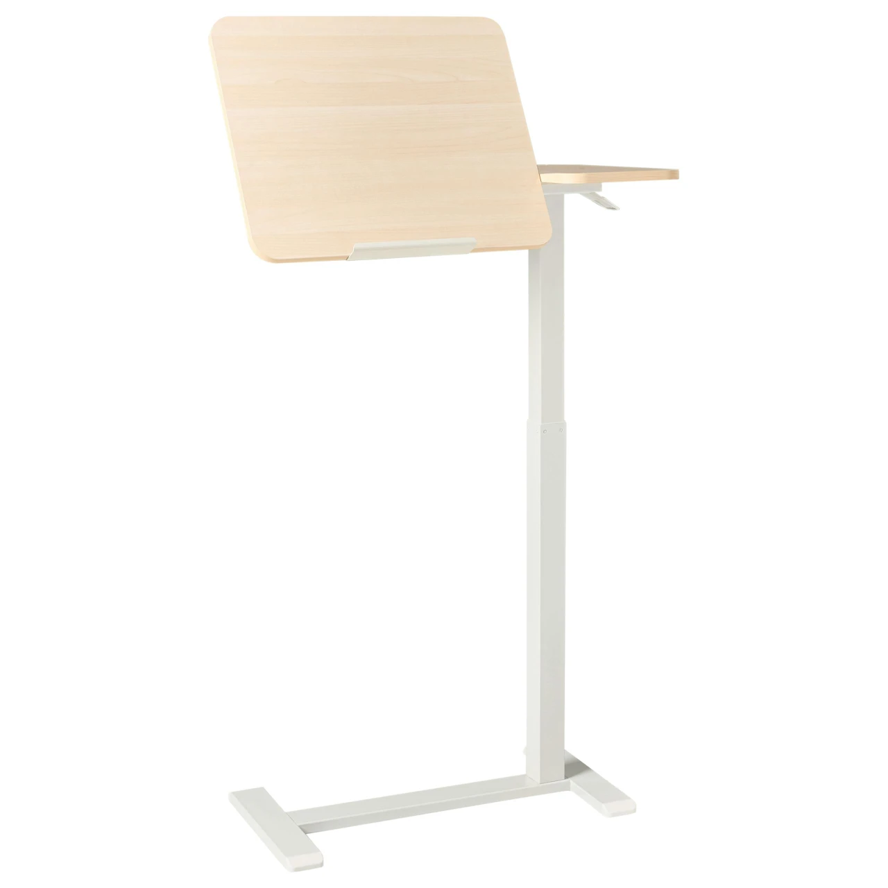 Suporte para portátil ajustável manualmente SCHOLA Castanho claro/Branco 70 cm 40 cm