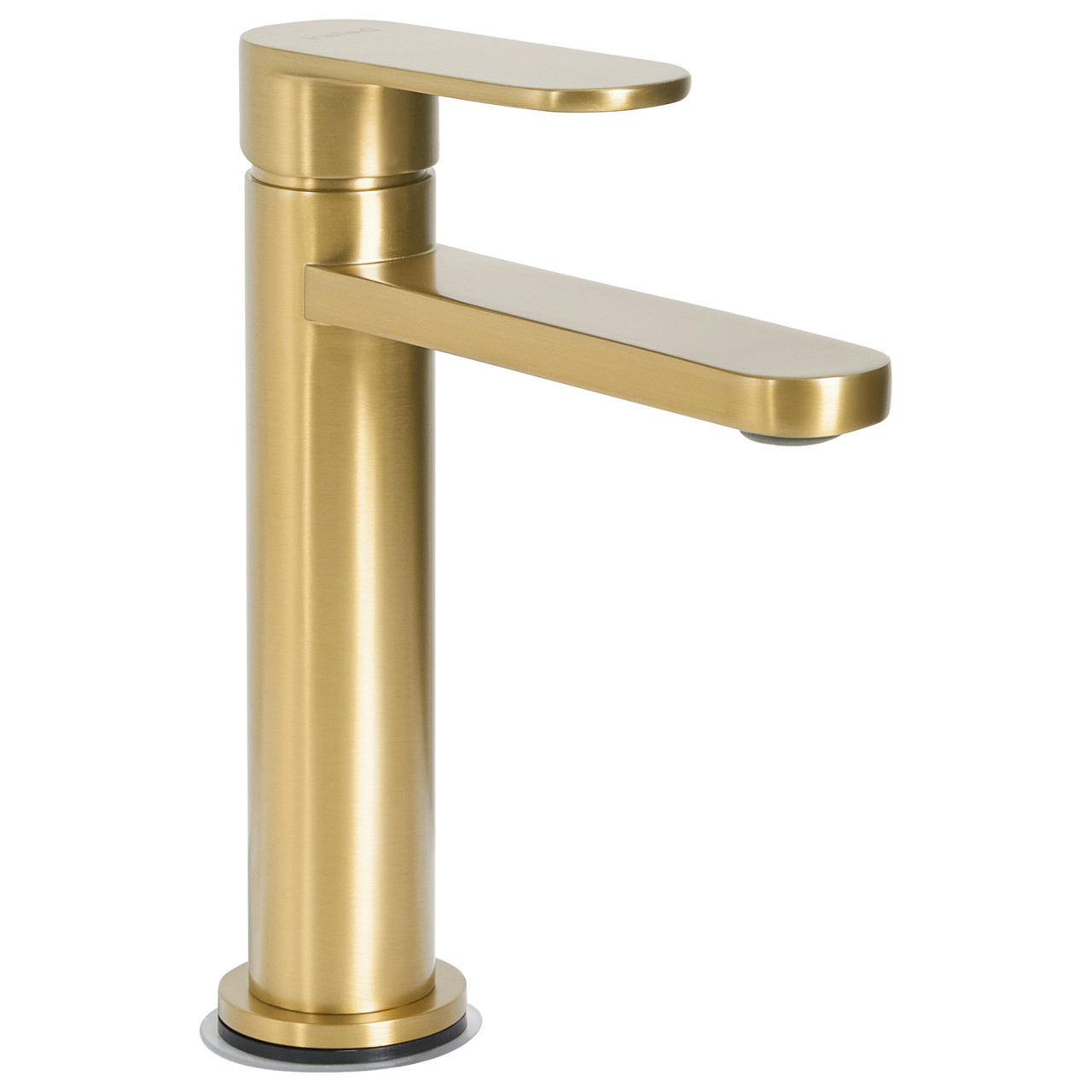 Grifo monomando lavabo Colhue latão mate dourado
