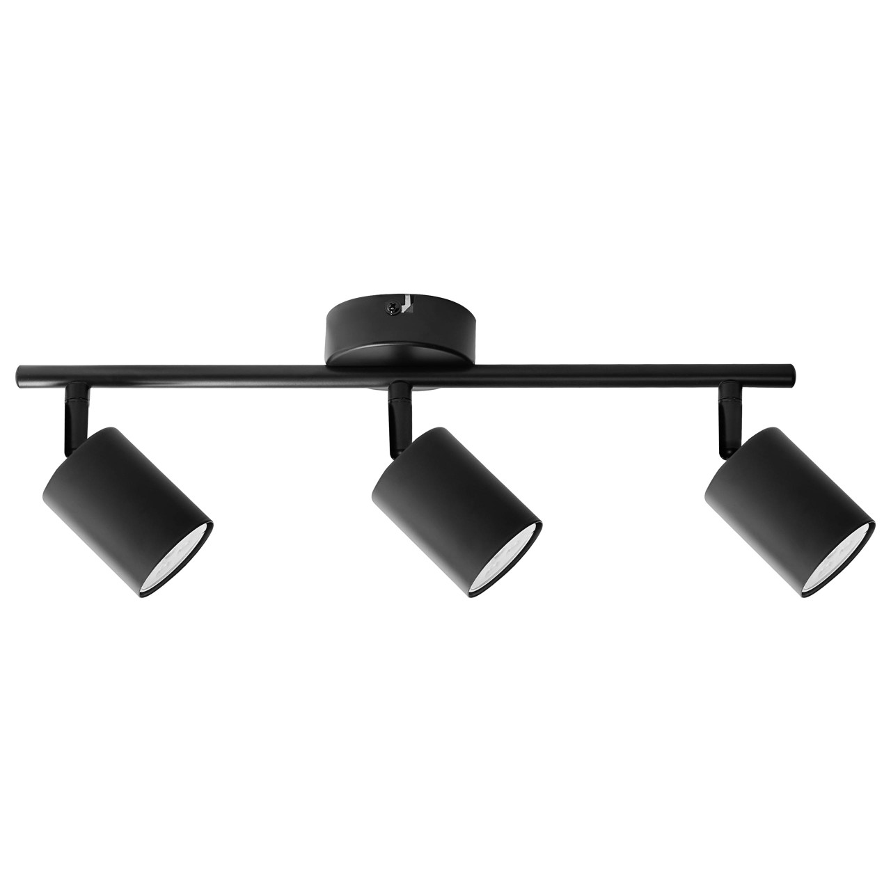 Candeeiro com 3 focos NYANDO Metal Preto