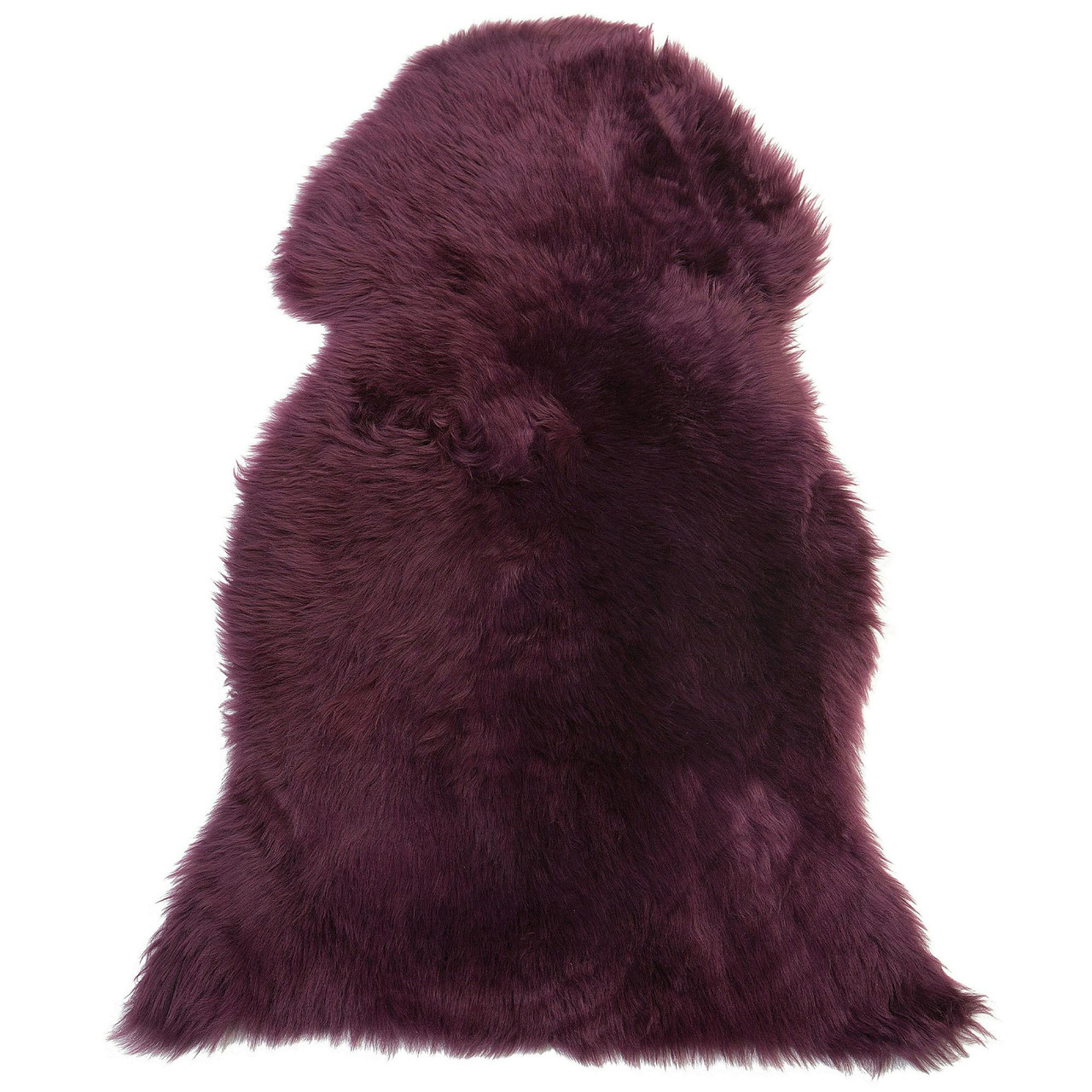 Tapete de pele de ovelha Uluru violeta