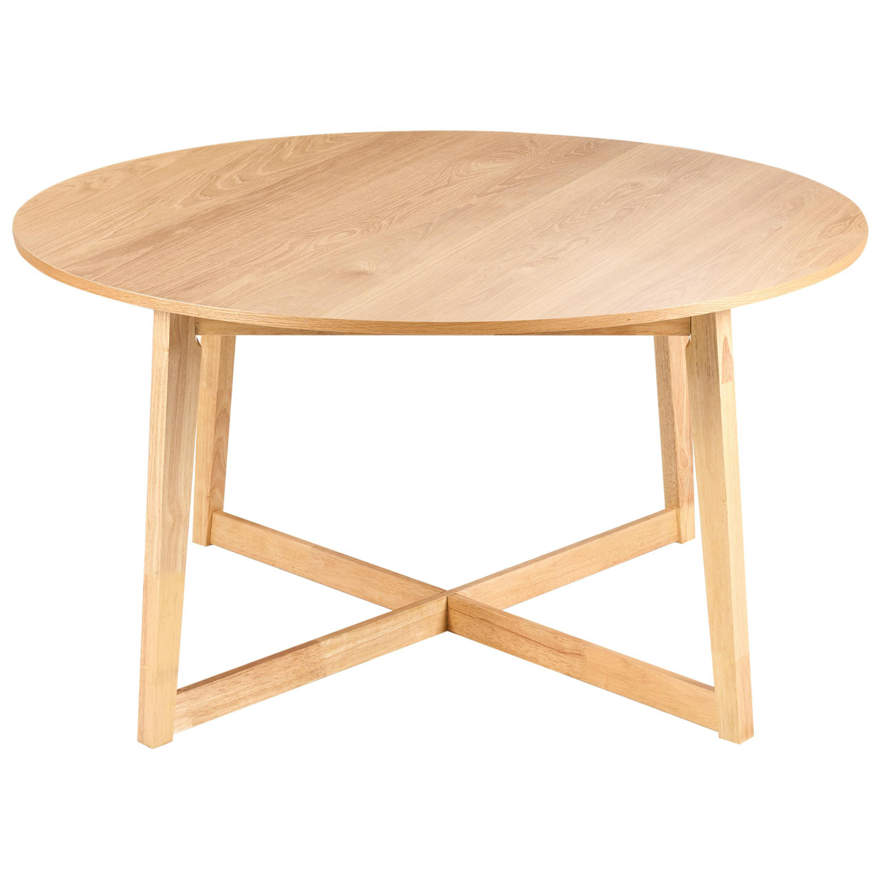 Mesa de jantar WAIPORI Carvalho claro 140 cm 140 cm