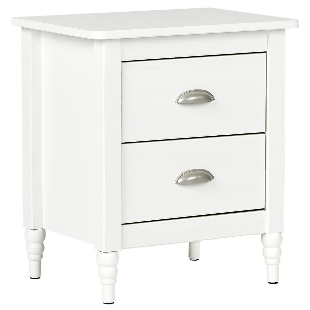 Mesa de cabeceira Shillington em pinho com 2 gavetas