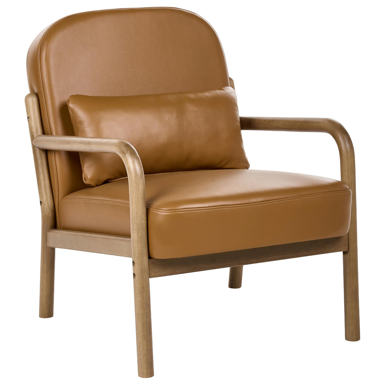 Poltrona BELIANI Selde de Pele Branco 67x82x82