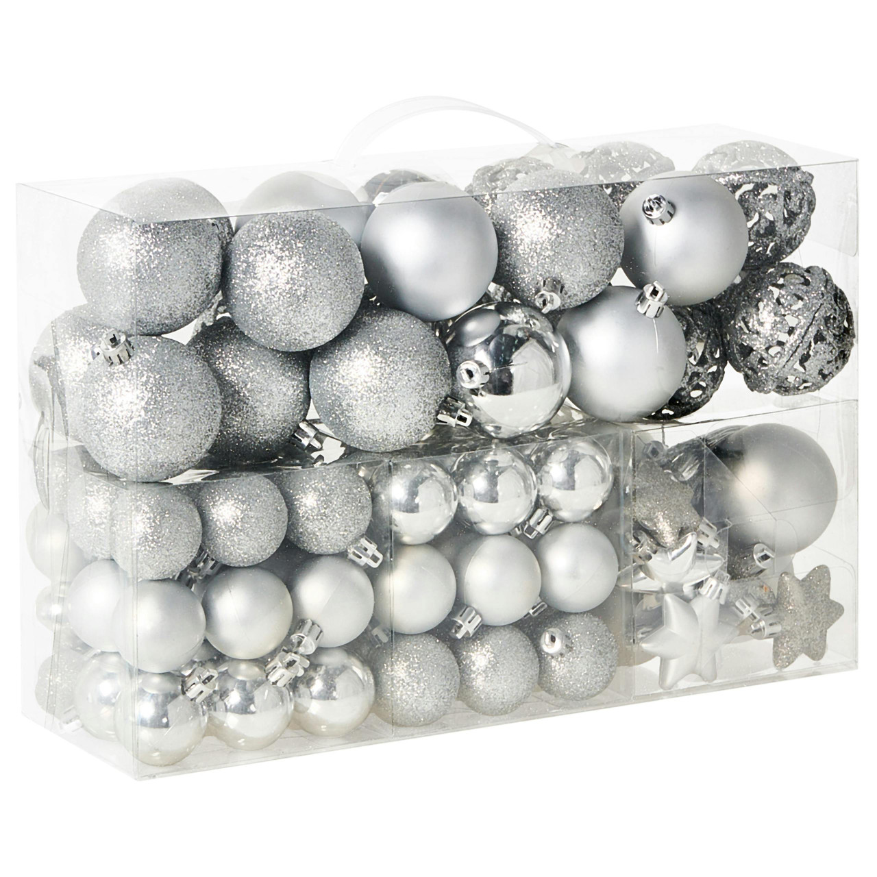 Conjunto de 102 bolas BANDAK Prateado