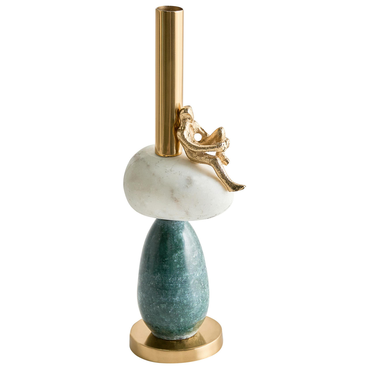 Candelabro BARICE Mármore 34 cm Multicolor
